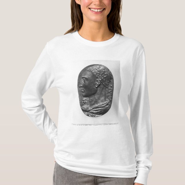 T-shirt Autoportrait de médaillon (Devant)