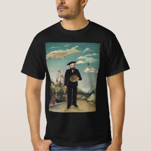 T-shirt Autoportrait Paysage 1890, Henri Rousseau