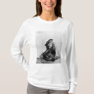 T-shirt Autoportrait se penchant sur un filon-couche en