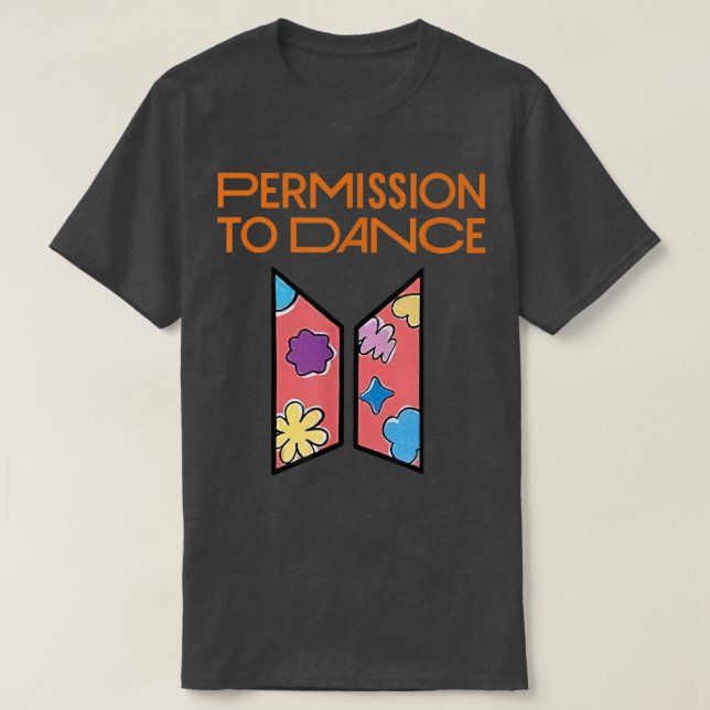 T-shirt Autorisation De Danse (Design devant)