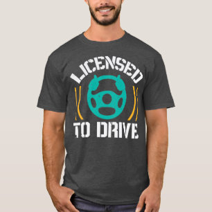 T-shirt Autorisé À Conduire