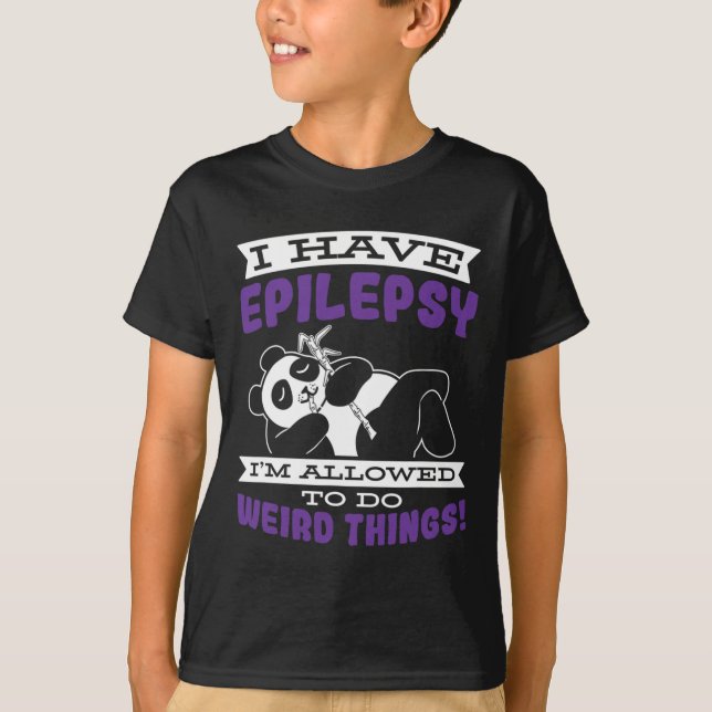 T-shirt Autorisé À Faire Des Choses Étrangères Ont Une Sen (Devant)