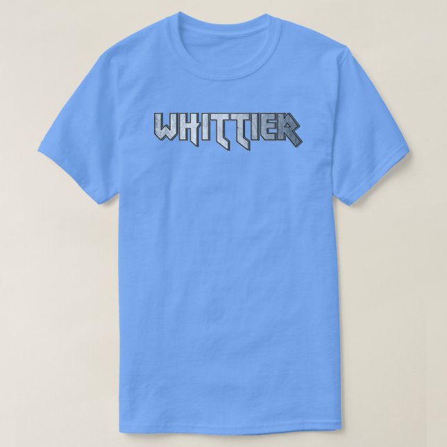 T-shirt Autorité de certification Whittier (Design devant)