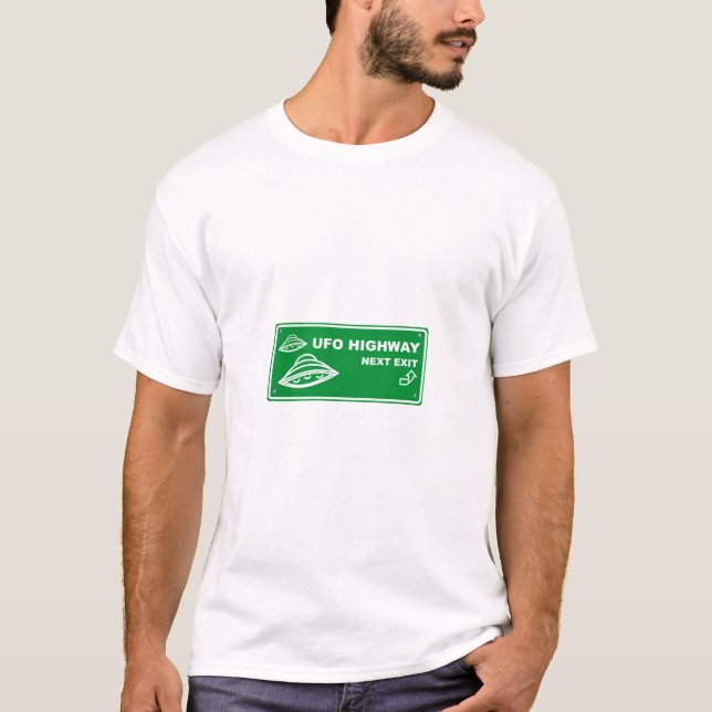 T-shirt Autoroute UFO (Devant)