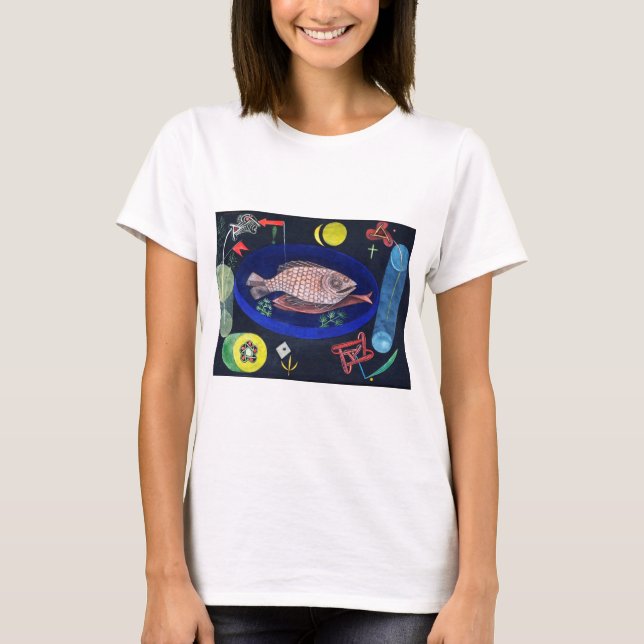 T-shirt Autour du poisson, Paul Klee (Devant)