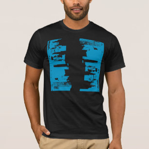 T-shirt Autour Upside Downtown Abstraction