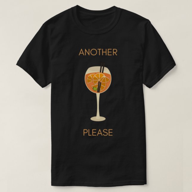 T-shirt Autre Aperol Spritz S'Il Vous Plaît (Design devant)