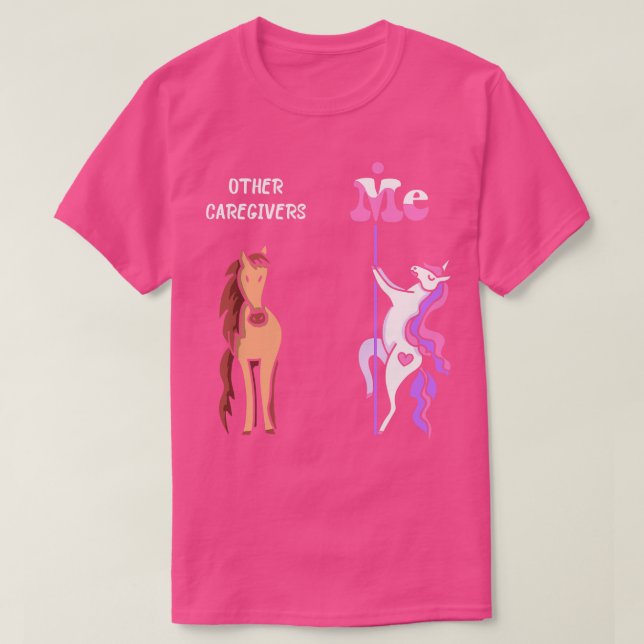 T-shirt Autres aidants Me Tee Unicorn Egiver Drôle Cadeau (Design devant)