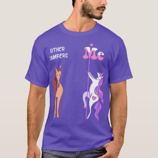 T-shirt Autres campeurs Me Tee Unicorn Camper Drôle Ide ca