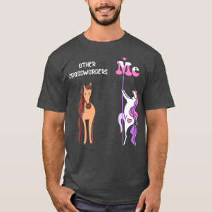T-shirt Autres carrefours Me Tee Unicorn Crossworder Funn