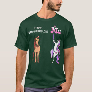 T-shirt Autres conseillers de camp Me Tee Unicorn Camp Cou