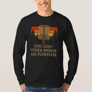 T-shirt Autres Sports Disque Sans Pointless Golf Pun Golfe