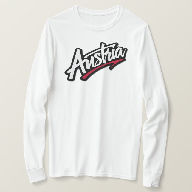 T-shirt Autriche (Design devant)