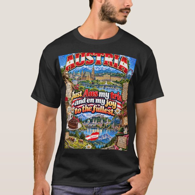 T-shirt Autriche (Devant)