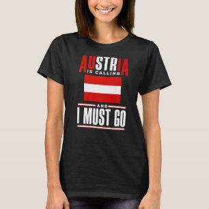 T-shirt Autriche Autriche Autriche Drapeau Autriche Autric