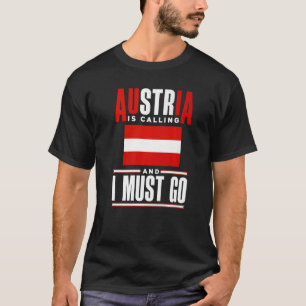 T-shirt Autriche Autriche Autriche Drapeau Autriche Autric