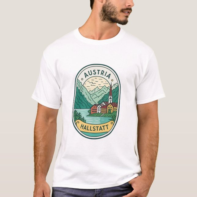 T-SHIRT AUTRICHE HALLSTATT (Devant)