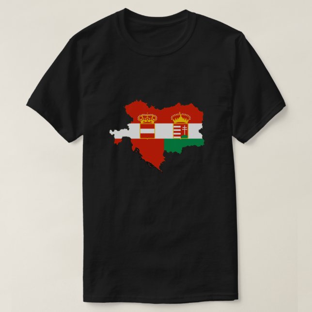 T-shirt Autriche Hongrie (Design devant)