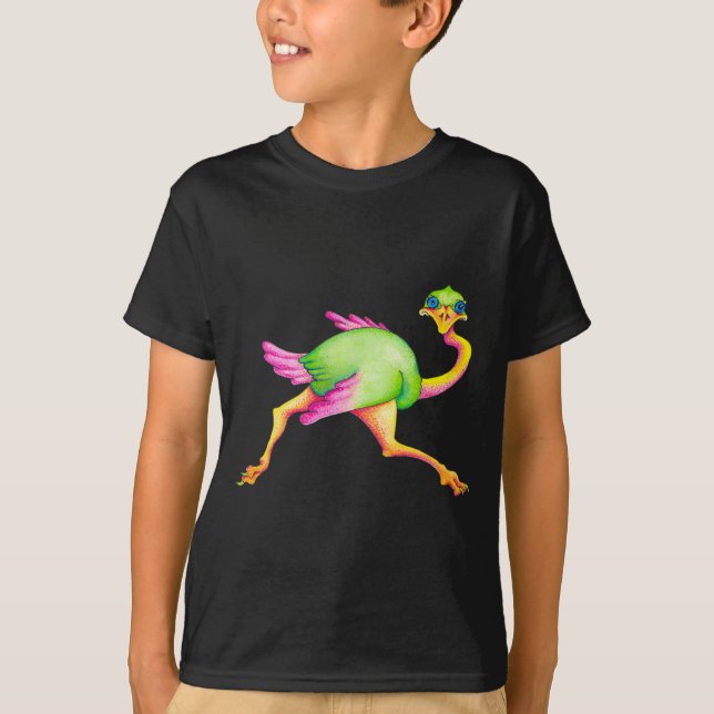 T-shirt Autruche peu commune (Devant)