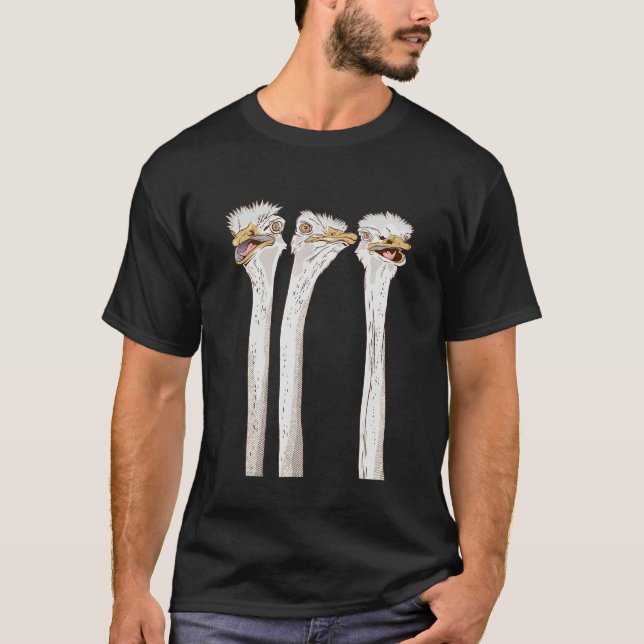 T-shirt Autruches (Devant)