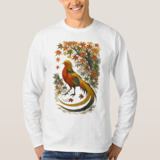 T-shirt 【Autumn Phoenix Bird Long Sleeve T-Shirt】