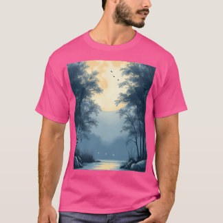 T-shirt Autumn Silence in the Zen Garden