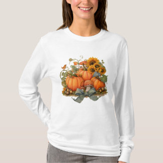 T-shirt Autumncore Bow, Fall Harvest Thème