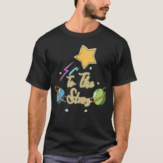 T-shirt Aux Étoiles (Et Planètes)