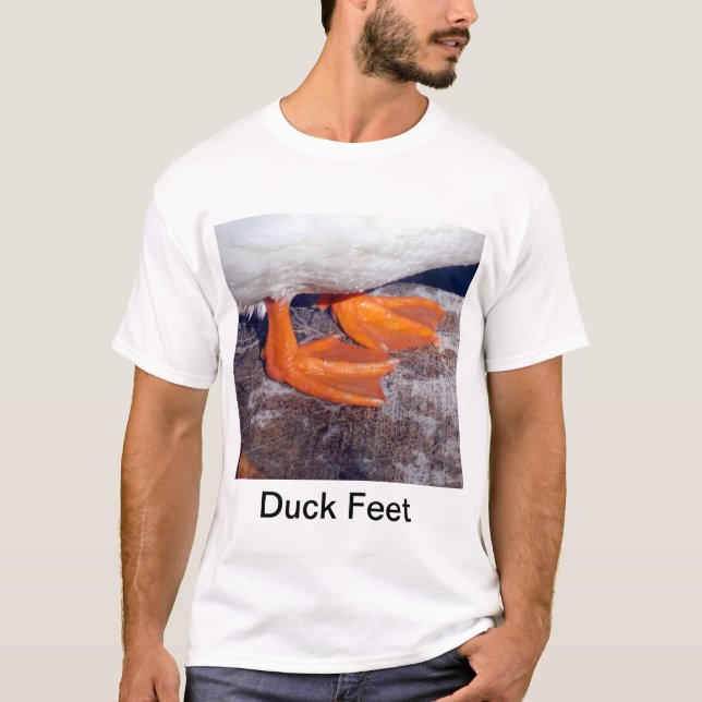 T-shirt aux pieds de canard (Devant)