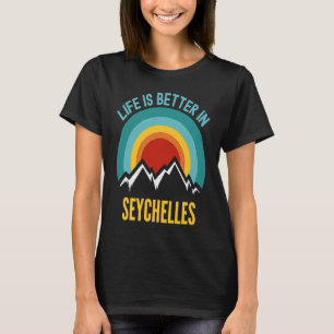 T-shirt aux Seychelles