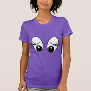 T-shirt aux yeux curieux - Drôle