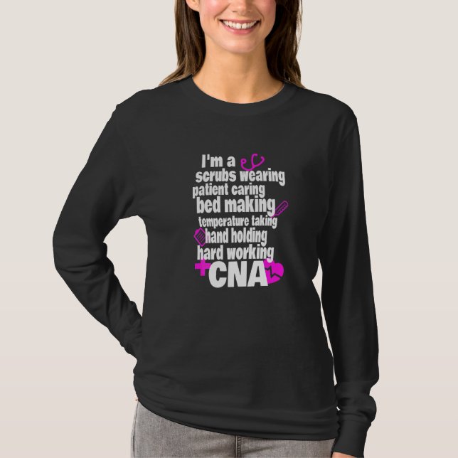 T-shirt Auxiliaire de vie dévoué(e) Assistant(e) de soins  (Devant)
