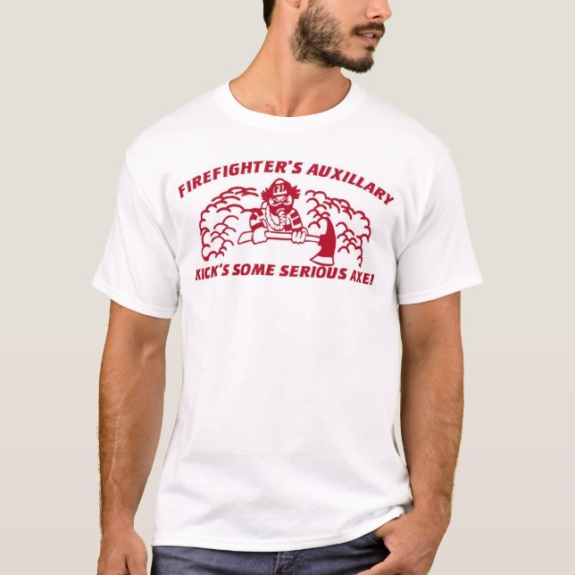 T-shirt Auxiliaire des pompiers (Devant)