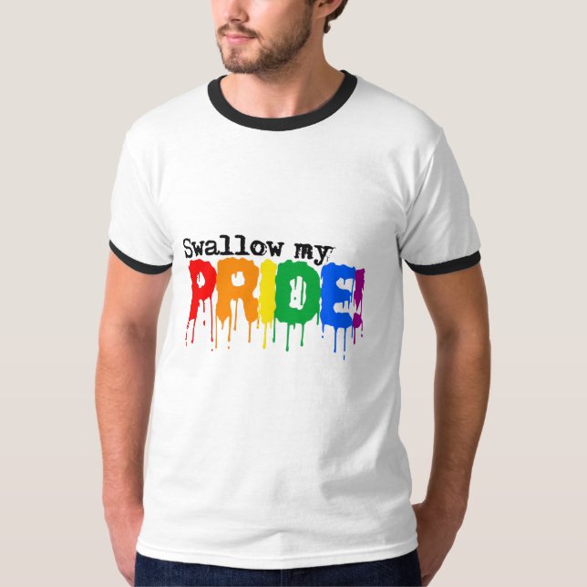 T-shirt Avaler ma fierté (Devant)