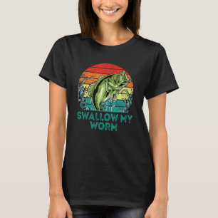 T-shirt Avalez Mon Ver Humour Drôle De Pêche à La Mouche P