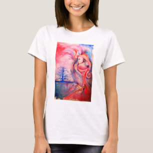 T-shirt AVALON Magie Et Mystère, Imaginaire Bleu Rose