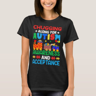 T-shirt Avancer péniblement pour la journée de l'autisme 