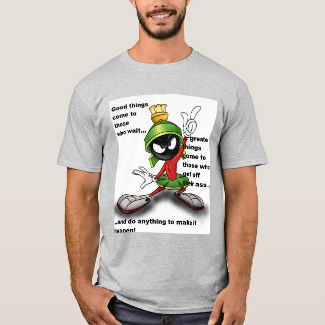 T-shirt Avancez avec vos objectifs (Devant)