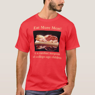 T-shirt Avancez, mangez de plus de viande !