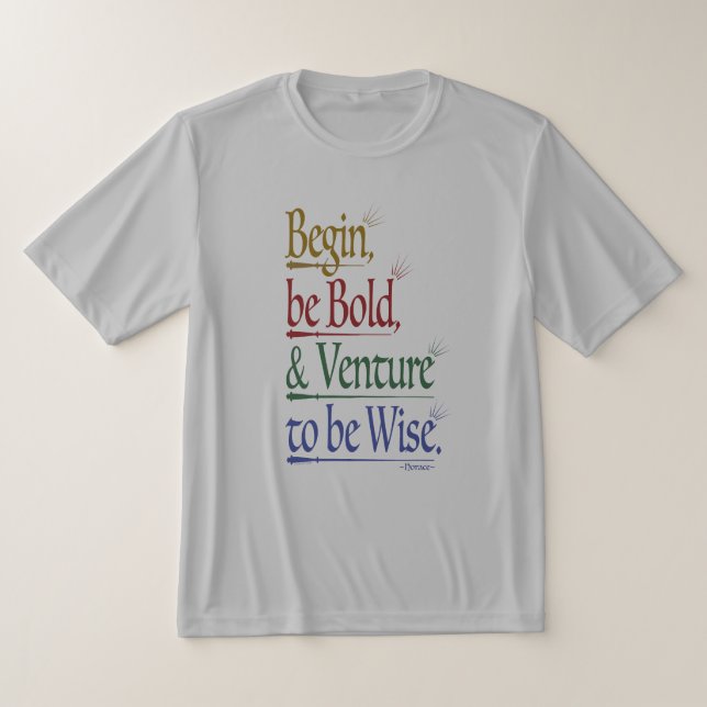 T-shirt Avant - Citation Magique Horace Sport-Tek Chemise (Poser)