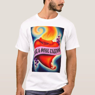 T-SHIRT AVANT DE CHEMISE SACRÉ D'ART ET D'ÂME