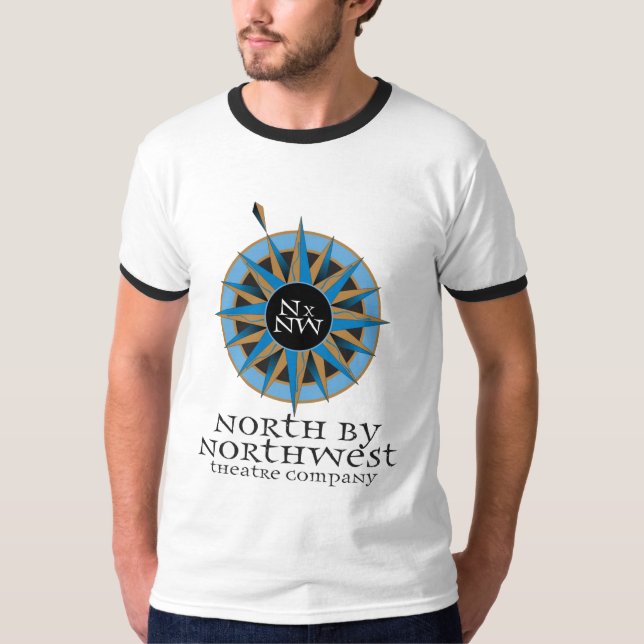T-shirt Avant de logo, dos de tagline (Devant)