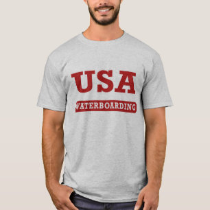 T-shirt Avant des Etats-Unis Waterboarding