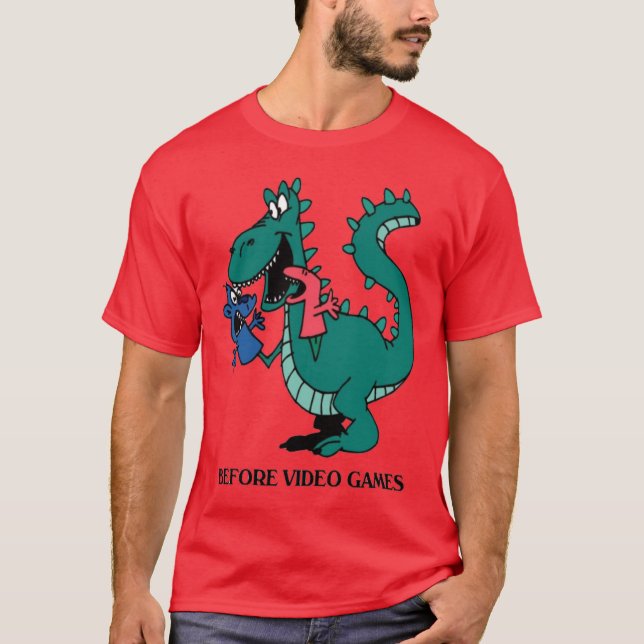 T-shirt Avant des jeux vidéo (Devant)