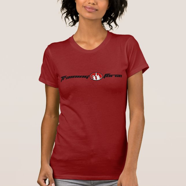 T-shirt avant du logo des femmes (Devant)
