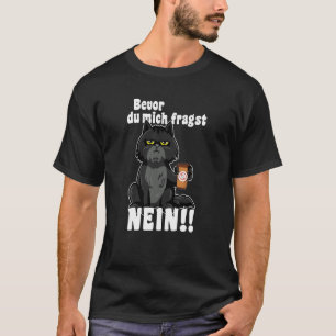 T-shirt Avant du mich fragmenter Nein Cat Kitten Café