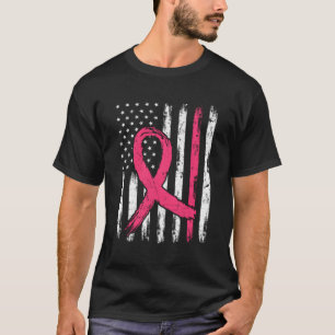 T-shirt Avant Imprimer Je Porte K Pour Moi Cancer Du Sein