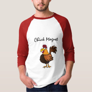 T-shirt AVANT JÉSUS CHRIST chemise de coq d'aimant de
