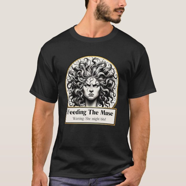 T-shirt Avant le café : The Grumpy Muse Chronicles (Devant)