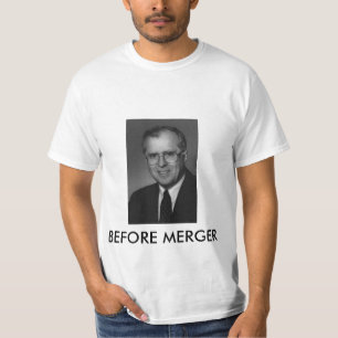 T-shirt Avant ou après la fusion